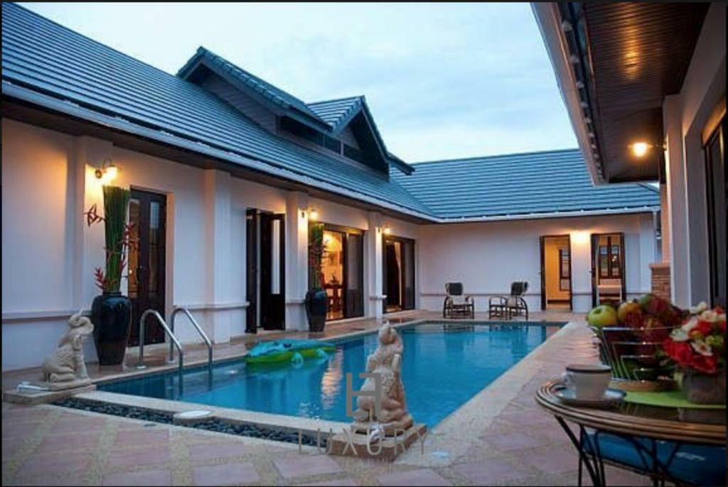 4 Bedroom Private Bali Style Villa Hh6 هوا هين المظهر الخارجي الصورة